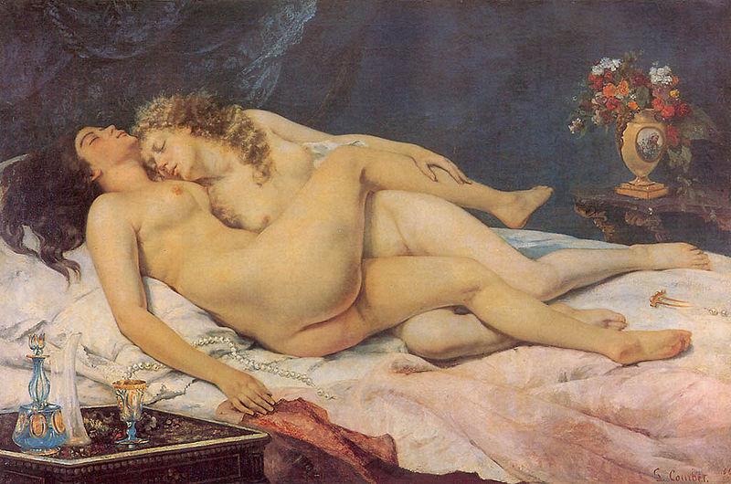 Gustave Courbet Le SommeilSleep